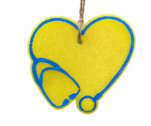 Load image into Gallery viewer, Stethoscope Heart Air Freshener
