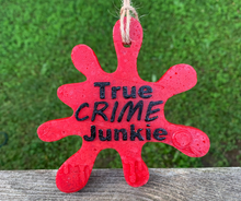 Load image into Gallery viewer, True Crime Junkie Car Freshener
