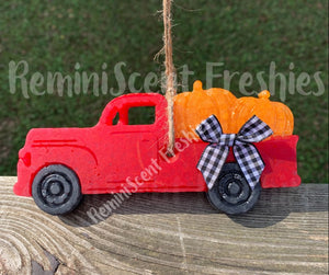 Pumpkin Farm Truck Car Freshener