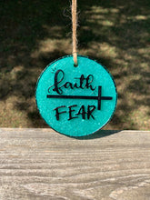 Load image into Gallery viewer, Faith Over Fear Car Freshener
