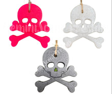 Load image into Gallery viewer, Skull  and Cross Bones Car Freshener

